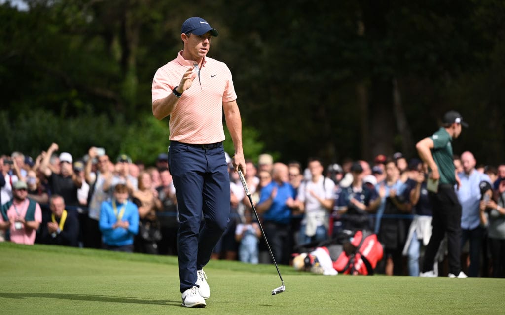 McIlroy trails by one heading to final round of a sombre BMW PGA Championship